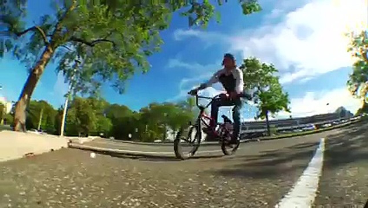 cascade à vélo waw jamais vu!!!!!!