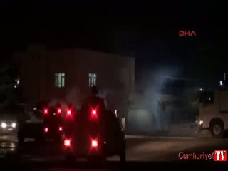 Nusaybin'de gece olaylar çıktı