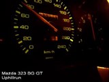 Mazda 323F BG GT Top Speed