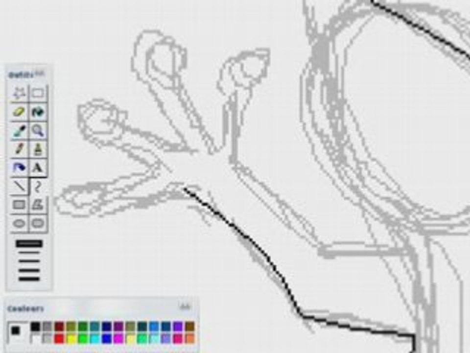 Dessin sur Paint