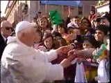 Papa Benedetto XVI a San Bartolomeo all'Isola per il 40° della Comunità di Sant'Egidio