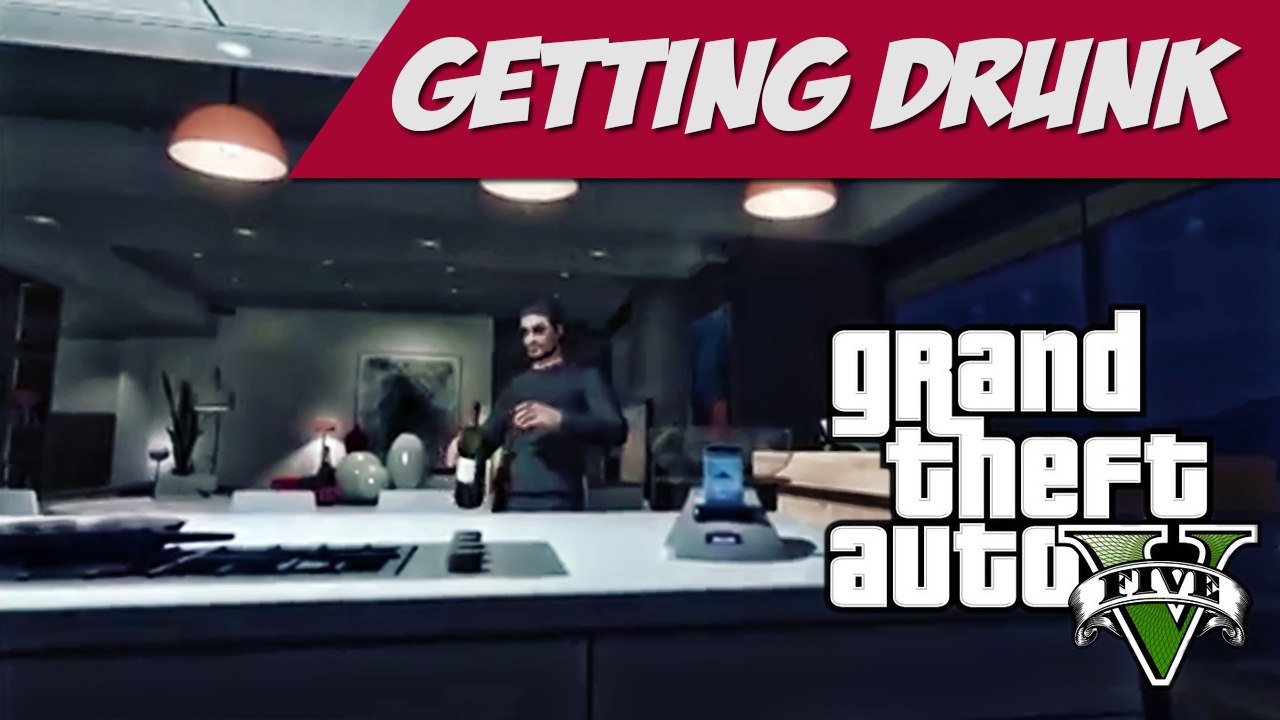 Getting drunk in Los Santos GTA5