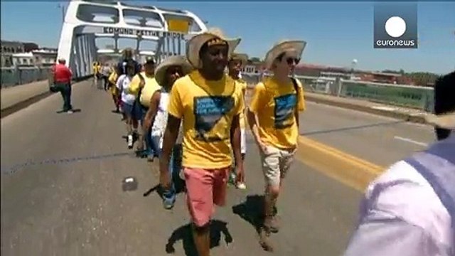 Activistas inician marcha de 40 días a Washington en busca de medidas contra el racismo