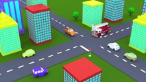Fire trucks for children kids. Fire trucks responding. Construction game. Cartoons for chi