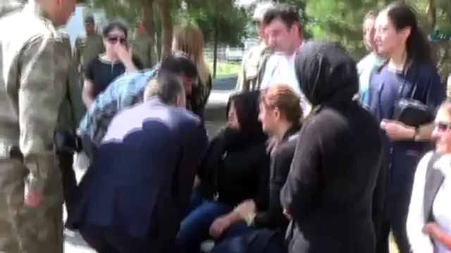 Şehit cenazesinde gözyaşları sel oldu