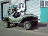 Bungie Programmers Driving a Real Halo 3 Warthog and Crash