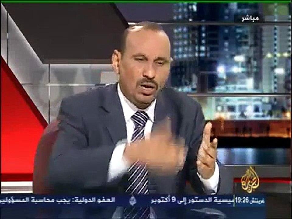 الاتجاه المعاكس محمد اسعد التميمي والشبيح عبد السلام ولد حرمه 2 10 2012