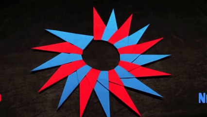 How to Make a 16-Pointed Ninja Star Tutorial.