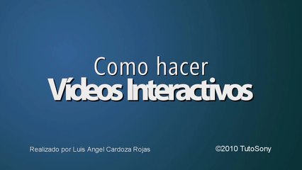 Download Video: Como hacer vídeos interactivos [1/3] Introducción