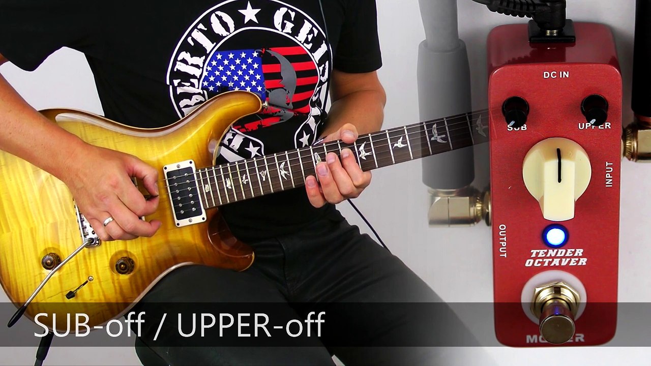 Mooer Tender Octaver - Demo