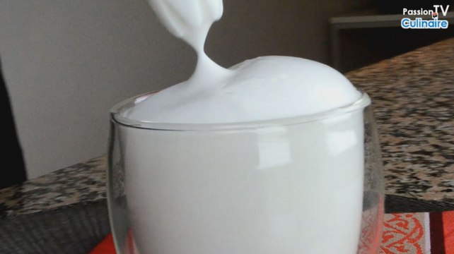 Recette : Mousse de champagne au siphon