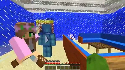 Minecraft School - VISITING SPONGEBOB'S FRIENDS IN BIKINI BOTTOM![1]