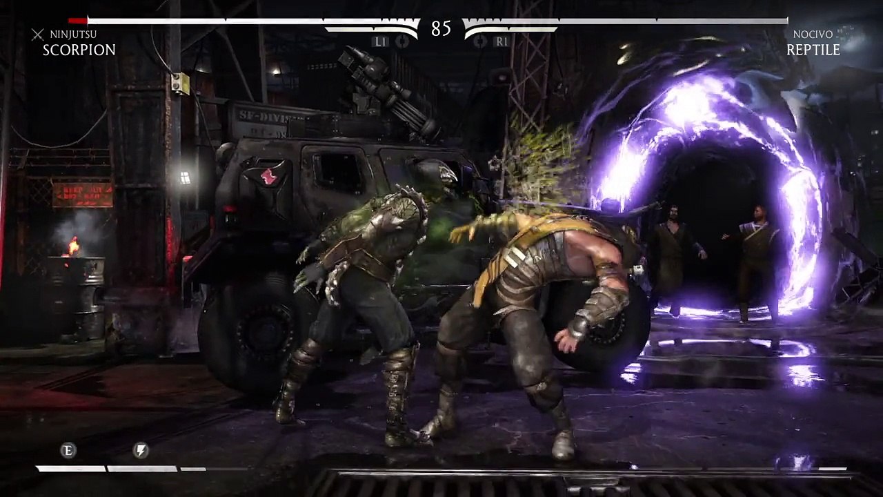MKX - Scorpion VS Reptile
