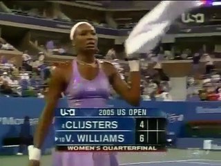 Tải video: Venus Williams vs Kim Clijsters 2005 US Open Highlights