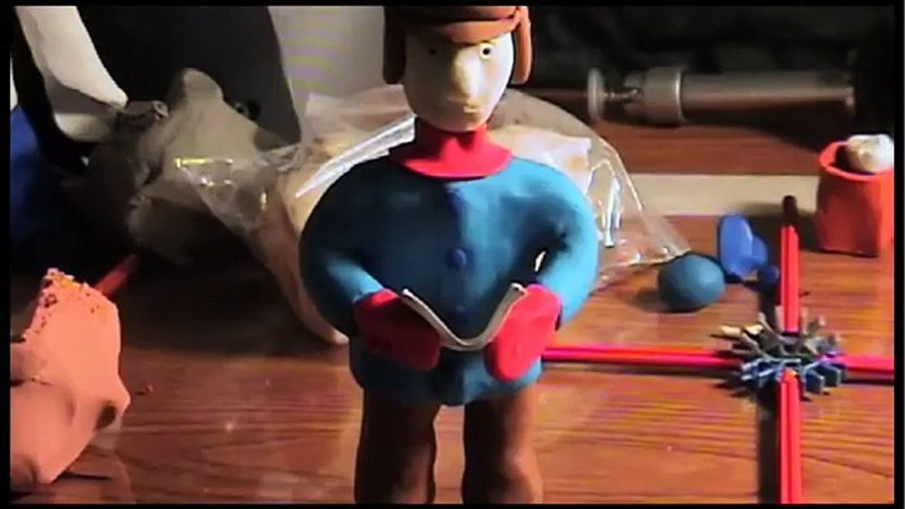 Making Christmas People for Claymation