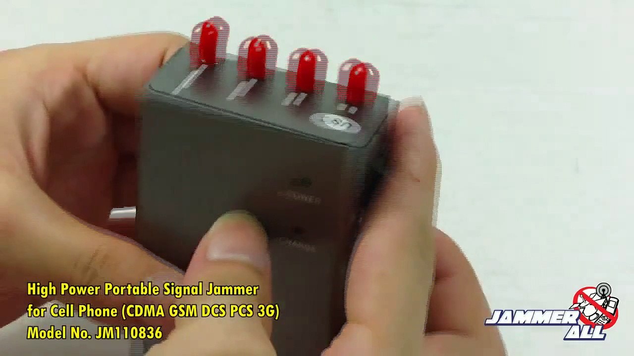 Cell Phone Jammers : High Power Portable Signal Jammer for Cell Phone (CDMA GSM DCS PCS 3G)