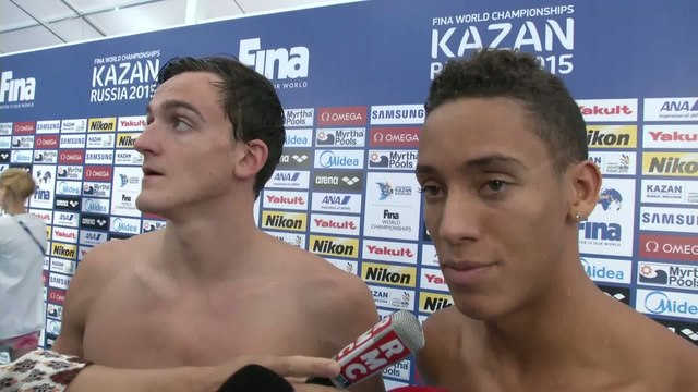 Natation - ChM (H) - 4x100m libre : Mignon «On rentre dans la compète comme on peut»