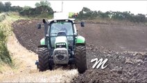 Deutz Fahr TTV 620 and M650 Ploughing