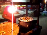Street Hawker Food Stalls in Yangon Myanmar Burma by City Hall - Phil in Bangkok