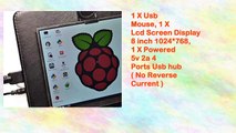 Raspberry Pi Diy Monitor Kit Lcd 8 inch 1024768 Display