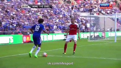 Arsenal vs Chelsea 1-0 Highlights 02-08-2015 Community Shield 2015