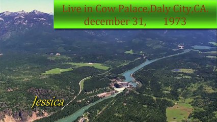 THE ALLMAN BROTHERS BAND: "JESSICA" ; LIVE IN COW PALACE - DALY CITY, CA - 1973