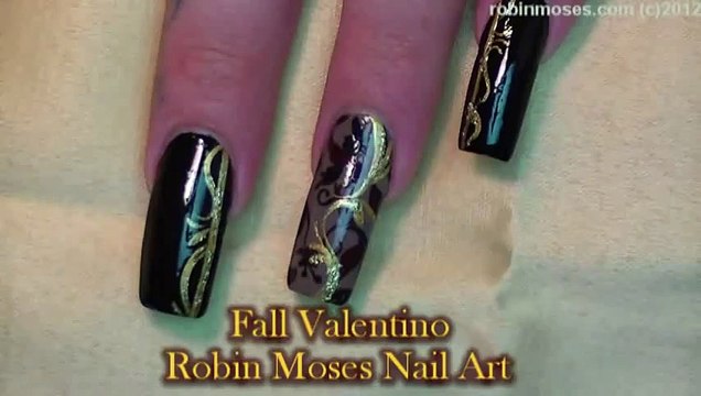 3 Nail Art Tutorials DIY Louis Vuitton Nail Art Diva Fall Nails!!!