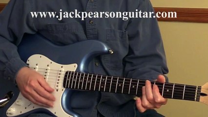 Jack Pearson Guitar Academy - Rhythm Pattern Using Thumb - Lesson Clip