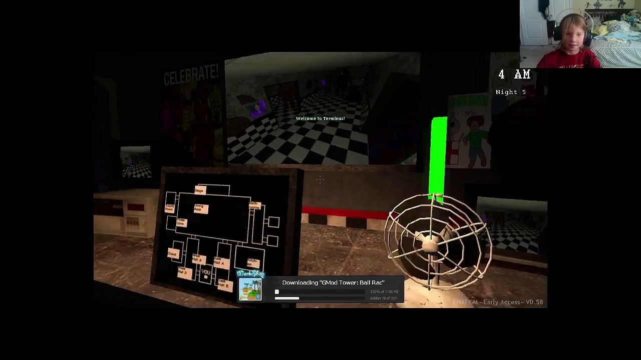 Gmod FNAF With Little L Gamer Kids