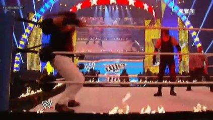 AB1 BRAY WYATT VS KANE RING OF FIRE VF