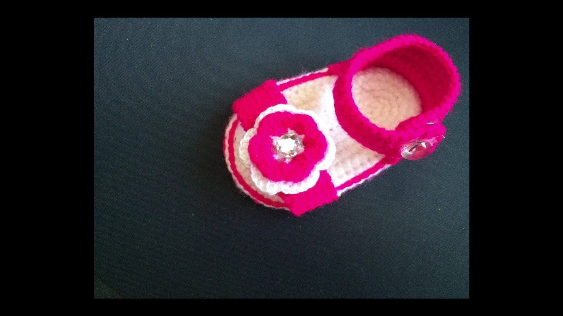 Crochet Sandal Pour Bebe Video Dailymotion