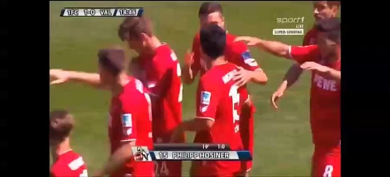 1-0 Philipp Hosiner Goal International Club Friendly Colona Cup - 02.08.2015 1.FC Köln 1-0 Valencia