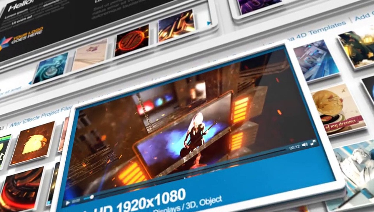 After Effects Project Files - Videohive Portfolio Showcase - VideoHive 7850610