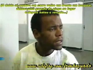 Bêbado afirma que veio do espaço sideral