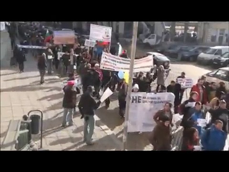 26.11.11National Protest.No fracking.No shale gas.Bulgaria