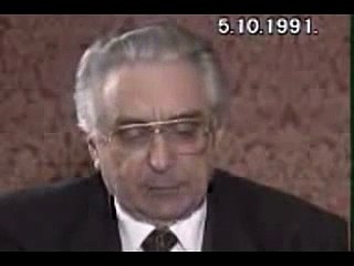Dr. Franjo Tuđman- poziv na obranu domovine