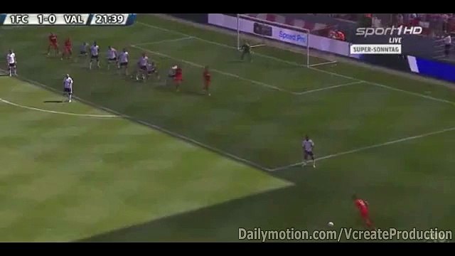Kevin Vogt Goal 2-0 - 1. FC Köln v. Valencia - Colonia Cup 02.08.2015