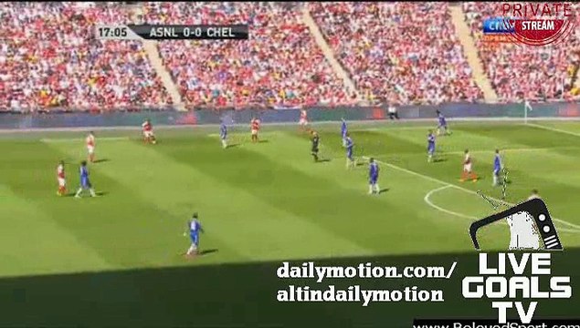 Arsenal Incredible Passing Play Chelsea 0-0 Arsenal - ESC Finale - 02.08.2015