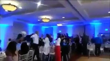 wedding hal accident very funny vedio