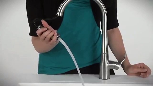 KOHLER K 596 BL Kitchen Faucet Easy to install, looks nice, Kohler service is great