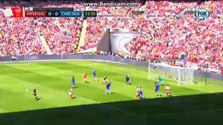 Alex Oxlade-Chamberlain Goal - Arsenal 1-0 Chelsea 2-8-2015