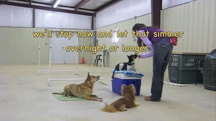 Capturing Penelope's "sad face" (head down) behavior