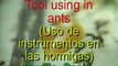 Tool using in ants (Uso de instrumentos en las hormigas)