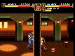street of rage II: moggy/aspi show retro