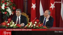 Turcijas prezidenta vizīte Latvijā
