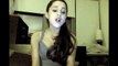 Ariana Grande singing I Believe in You and Me by Whitney Houston