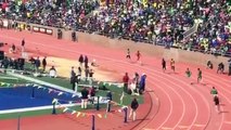 Penn relays 2015 4x400 USA vs world men's