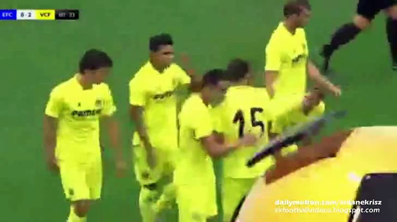 0-2 Nahuel Leiva Goal | Everton v. Villarreal - Friendly 02.08.2015