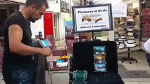 Amazing street art painting 3D picture in 1 minute - spain