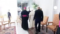 Papst im Gespräch mit Muslimen und Protestanten